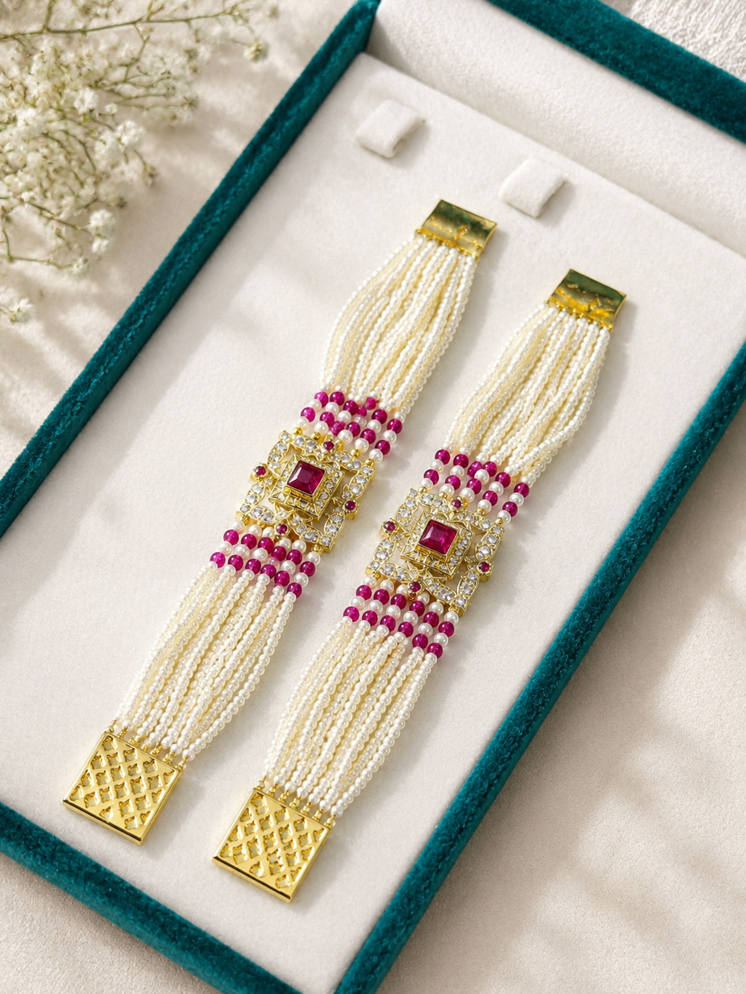 Pearl Bracelet Pair