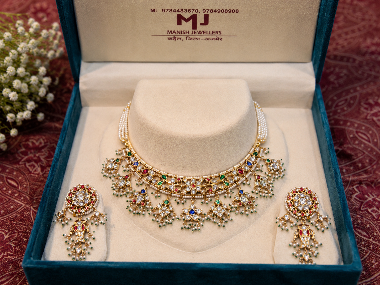 Traditional Kundan Choker Set